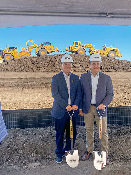 Photo of the Texas groundbreaking ceremony